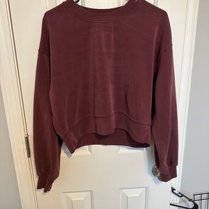 Lululemon crew neck sweatshirt